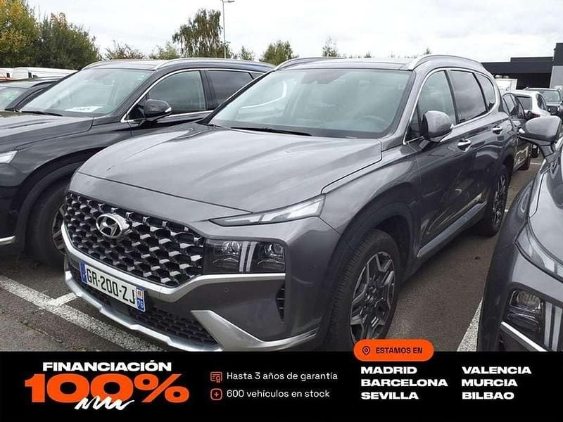 Gris Usado 2024 Hyundai Santa Fe Style SUV | 34.650 € (Super precio) - Imagen 1/4
