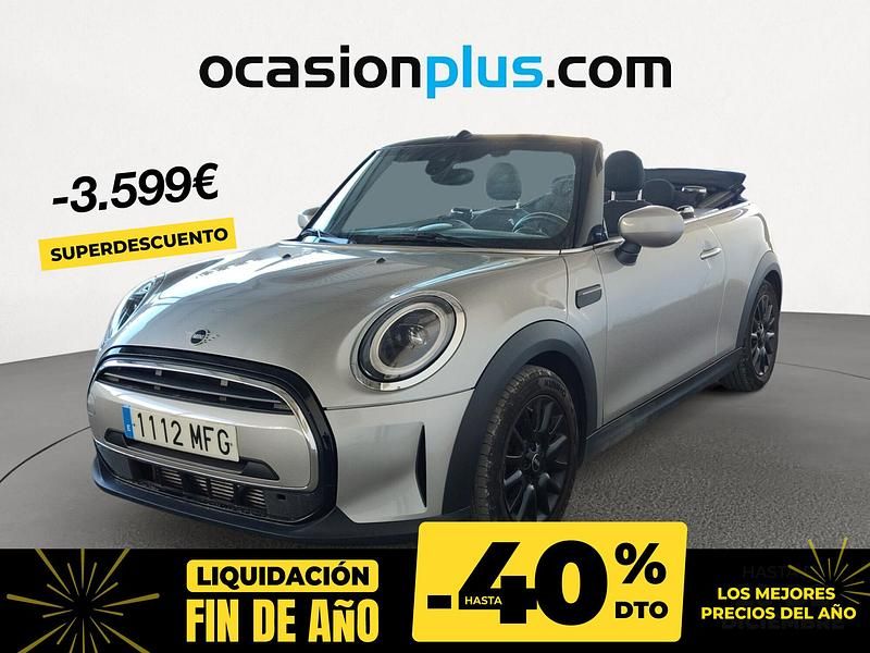 Gris / plata Usado 2023 Mini Cooper Cabriolet Descapotable | 24.850 € (Precio justo) - Imagen 1/4