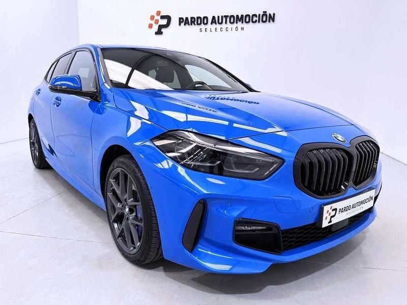 Azul Usado 2021 BMW 118 M Sport Utilitario | 23.900 € (Precio justo) - Imagen 1/4