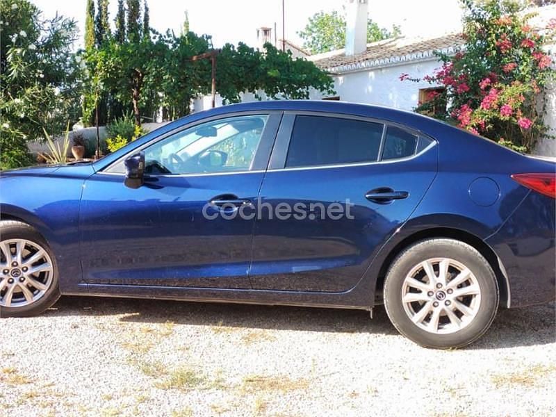 Azul Usado 2014 Mazda 3 Style Berlina | 9900 € (Buen precio) - Imagen 1/4