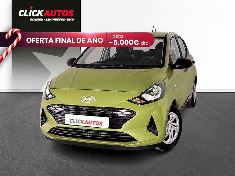 Verde Usado 2024 Hyundai i10 Utilitario | 11.850 € (Precio justo) - Imagen 1/3