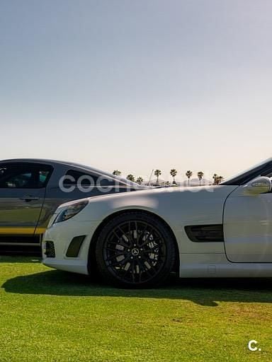 Usado Mercedes SL55 AMG AMG 476 CV (350 kW) 2002 Blanco Descapotable