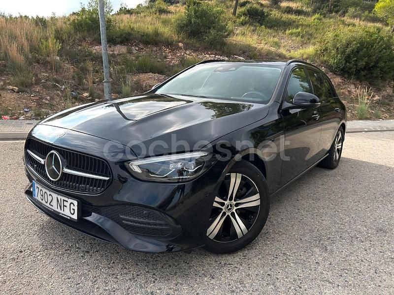 Negro Usado 2021 Mercedes C220 Familiar | 30.900 € (Buen precio) - Imagen 1/4