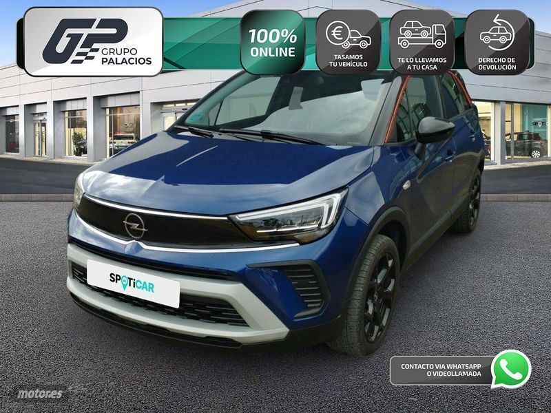 Azul Usado 2022 Opel Crossland X GS Line SUV | 14.995 € (Precio justo) - Imagen 1/4
