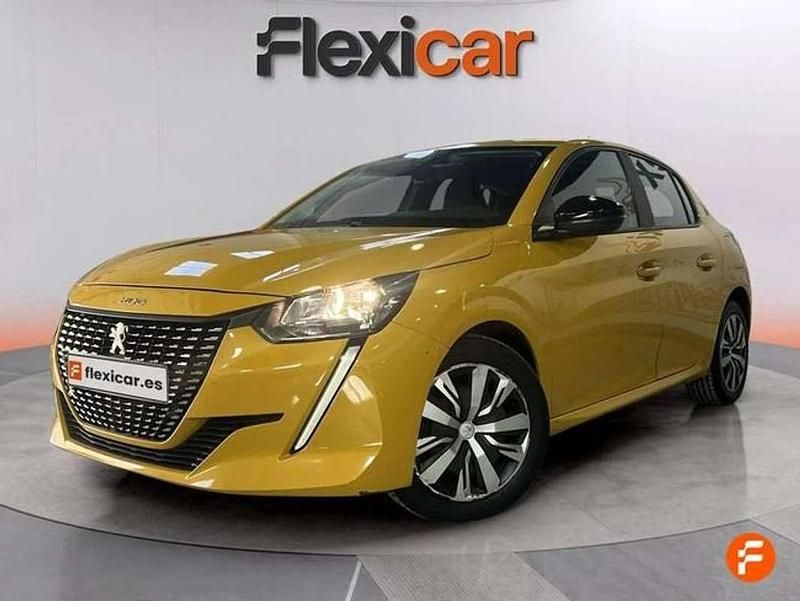 Usado Peugeot 208 Active 102 CV (75 kW) 2023 Amarillo Utilitario