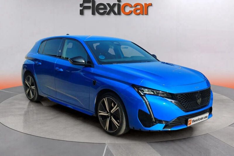 Azul Usado 2022 Peugeot 308 GT Berlina | 22.990 € (Buen precio) - Imagen 1/4