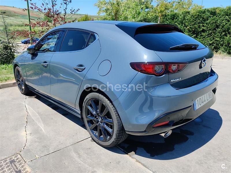 Usado Mazda 3 186 CV (136 kW) 2021 Gris / plata Berlina