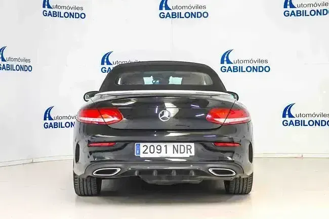 Occasion Mercedes C220 170 PK (125 kW) 2017 Zwart Cabriolet