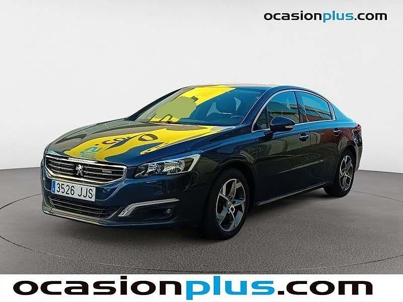 Azul Usado 2015 Peugeot 508 Allure Berlina | 14.300 € (Un poco caro) - Imagen 1/4
