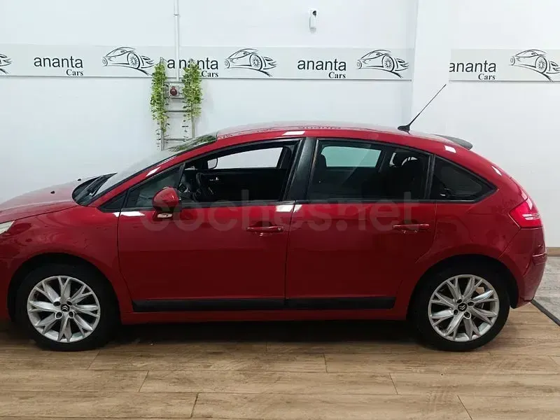 Usado Citroën C4 Exclusive 110 CV (80 kW) 2009 Granate Berlina