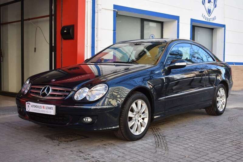 Azul Usado 2006 Mercedes C220 Coupe | 9990 € (Caro) - Imagen 1/4