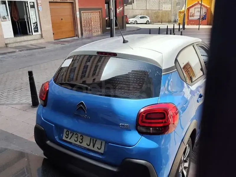 Usado Citroën C3 Exclusive 110 CV (80 kW) 2016 Azul Berlina