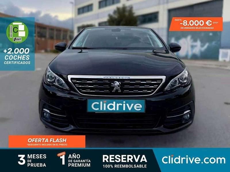 Negro Usado 2018 Peugeot 308 Allure Utilitario | 8690 € (Buen precio) - Imagen 1/3