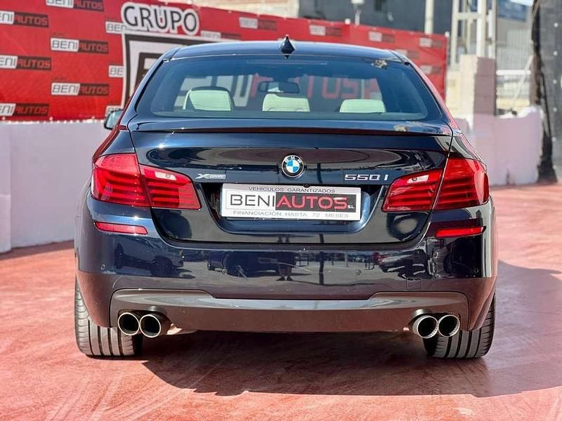 Usado BMW 550 449 CV (330 kW) 2015 Negro Berlina