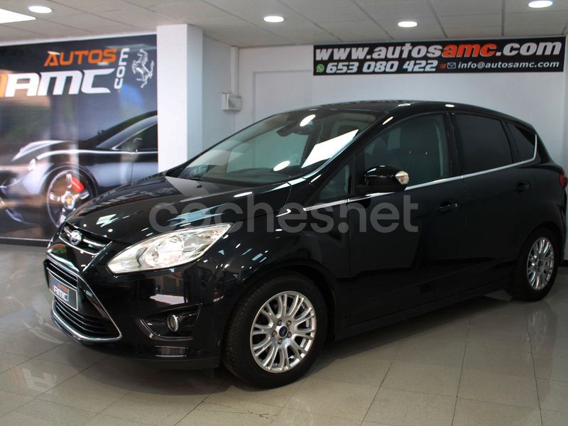Negro Usado 2012 Ford C-MAX Titanium Monovolumen | 6199 € (Buen precio) - Imagen 1/4