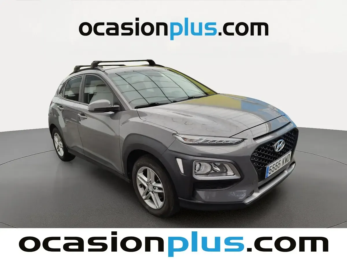 Usado Hyundai Kona 120 CV (88 kW) 2019 Gris SUV