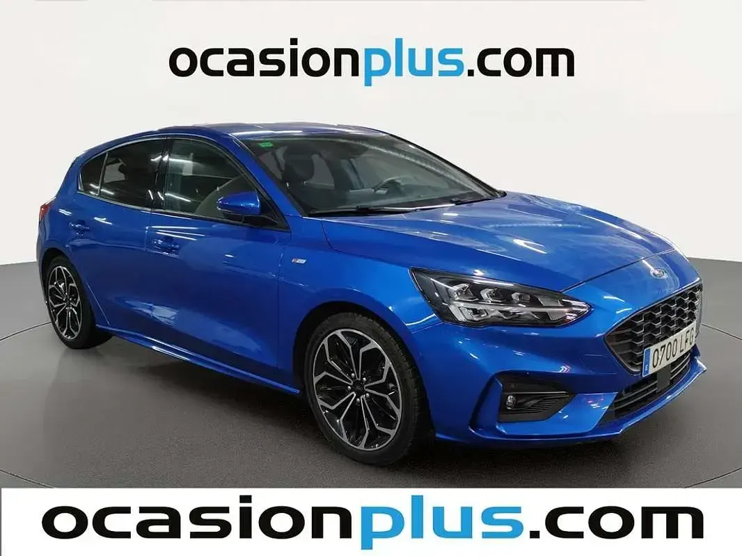Usado Ford Focus ST-Line 125 CV (91 kW) 2020 Azul Utilitario