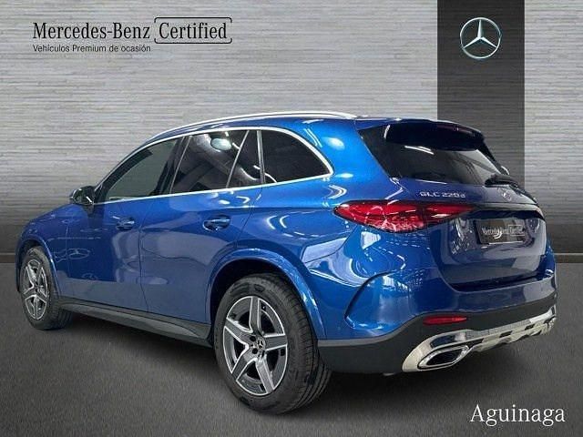 Usado Mercedes GLC220 AMG line 197 CV (144 kW) 2024 Azul espectra SUV