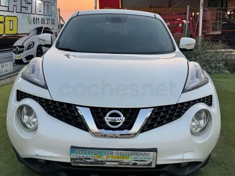 Usado Nissan Juke Tekna 110 CV (80 kW) 2014 Blanco SUV