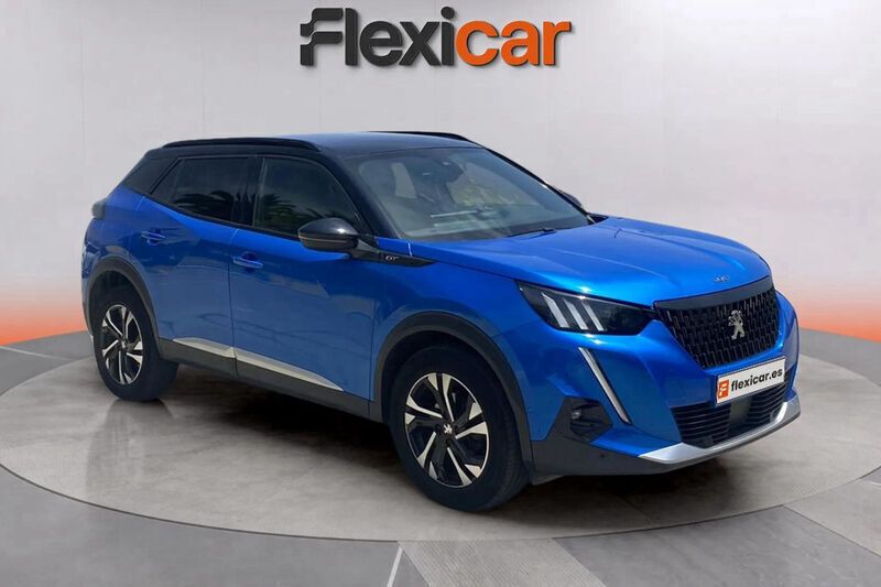 Azul Usado 2021 Peugeot 2008 Allure SUV | 16.590 € (Precio justo) - Imagen 1/4