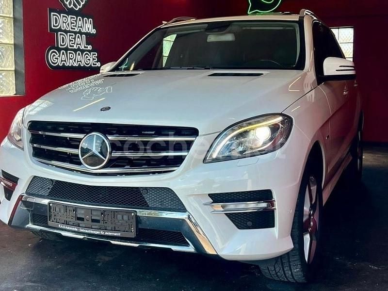 Blanco Usado 2012 Mercedes ML350 SUV | 23.990 € (Precio justo) - Imagen 1/1