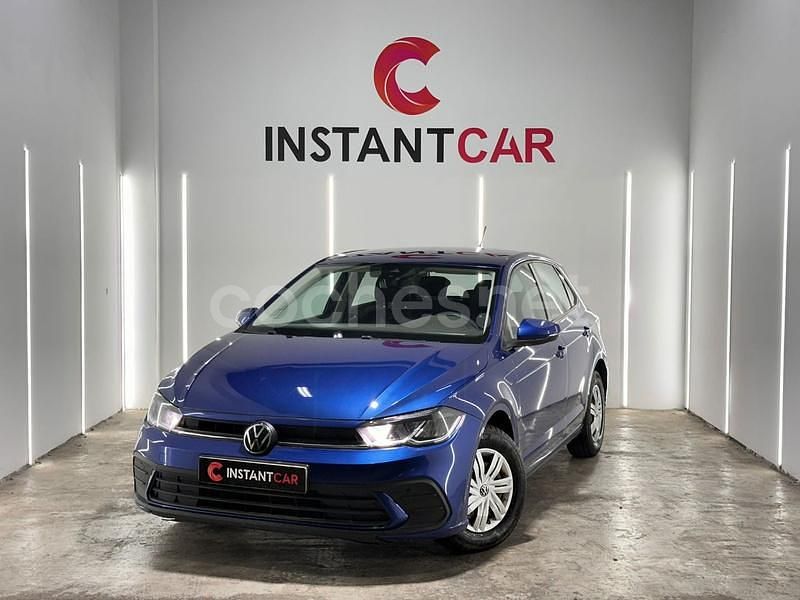 Azul Usado 2021 VW Polo Advance Berlina | 14.490 € (Precio justo) - Imagen 1/4