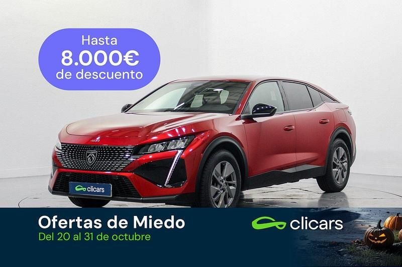 Rojo Usado 2024 Peugeot 408 Allure Berlina | 26.990 € (Buen precio) - Imagen 1/4