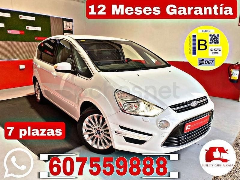 Usado Ford S-MAX Titanium 140 CV (102 kW) 2013 Blanco Monovolumen