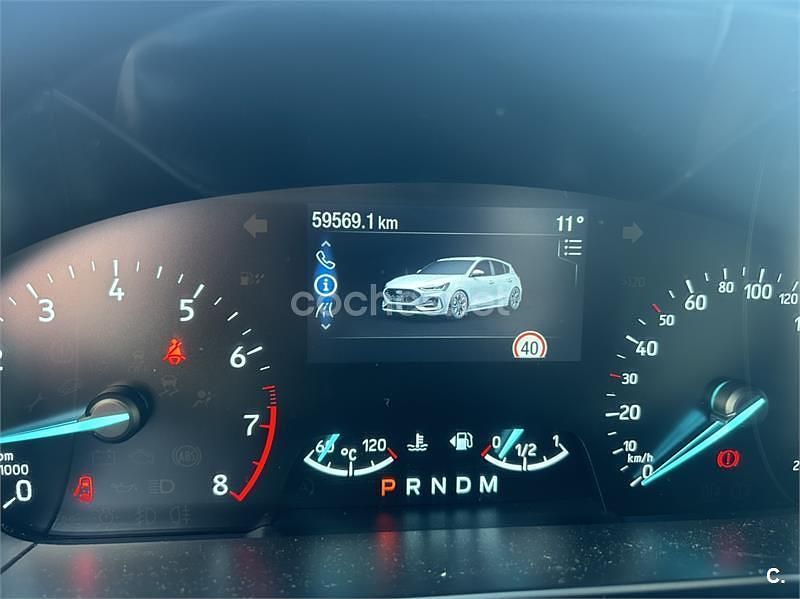 Usado Ford Focus ST-Line X 155 CV (114 kW) 2023 Negro Berlina