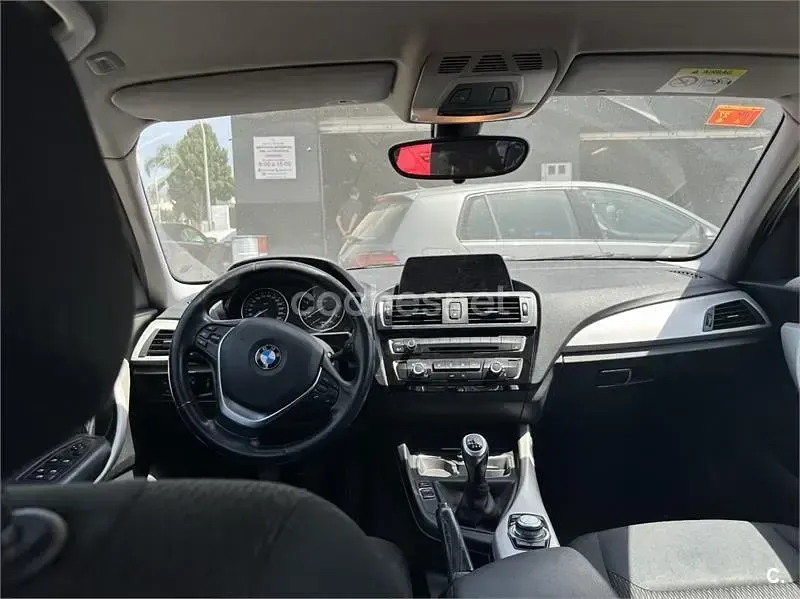 Usado BMW 116 116 CV (85 kW) 2015 Blanco Utilitario