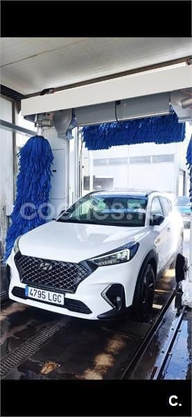 Usado Hyundai Tucson N Line 177 CV (130 kW) 2020 Blanco SUV