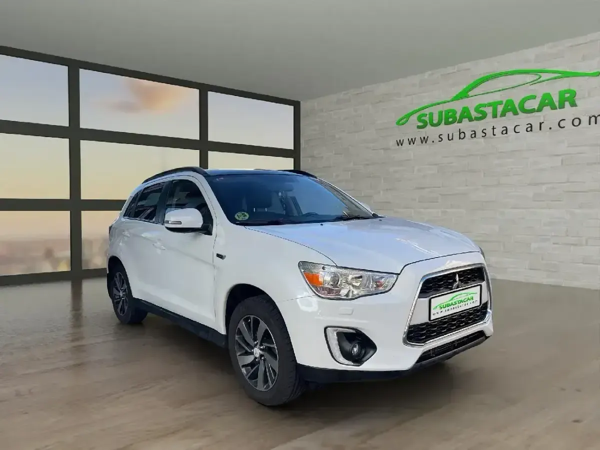 Usado Mitsubishi ASX 150 CV (110 kW) 2014 Blanco SUV