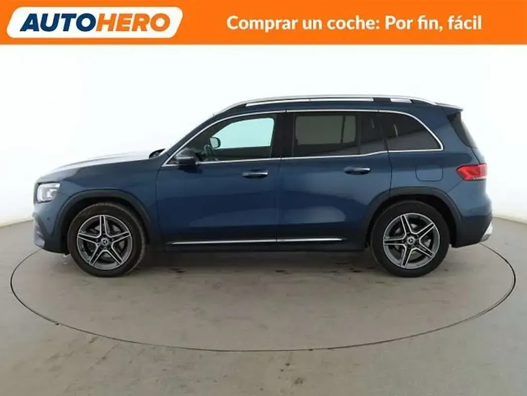 Usado Mercedes GLB200 AMG line 150 CV (110 kW) 2023 Azul SUV