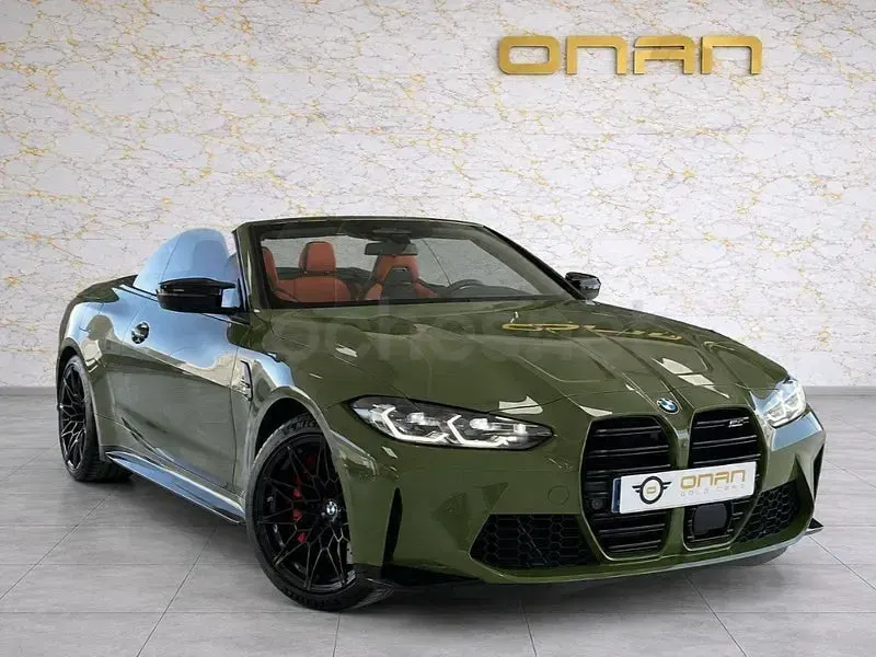 Usado BMW M4 Cabriolet Competition Edition 510 CV (375 kW) 2022 Verde Descapotable