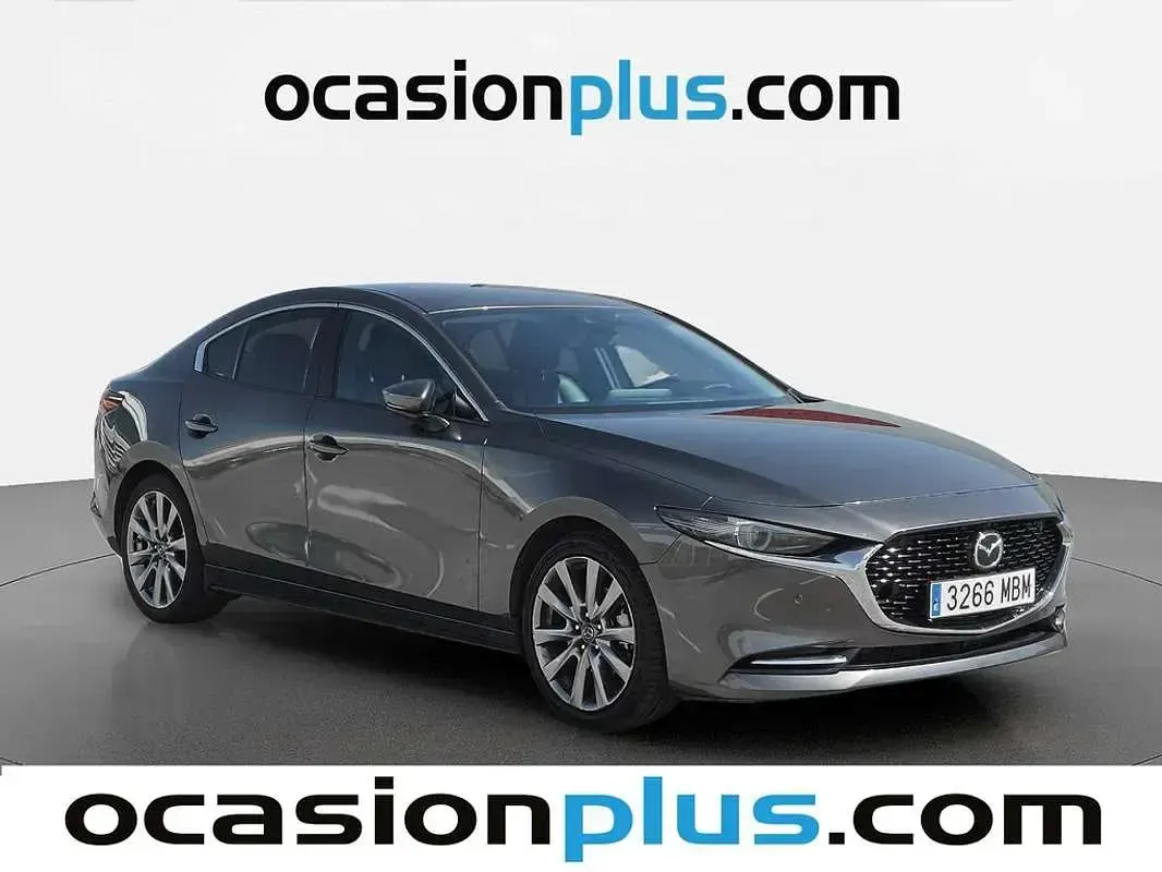 Usado Mazda 3 186 CV (136 kW) 2022 Gris Berlina