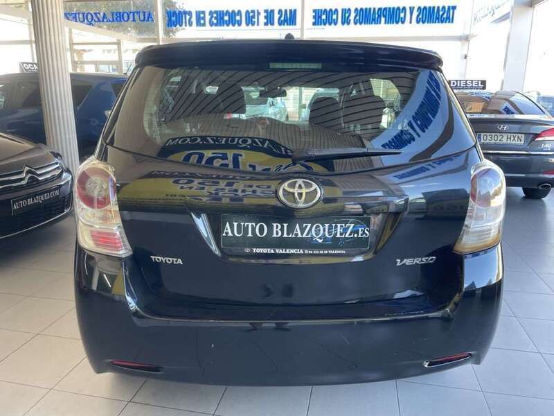 Usado Toyota Verso Multidrive S 147 CV (108 kW) 2010 Negro Monovolumen