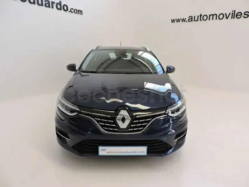 Usado Renault Mégane GrandTour Business 115 CV (84 kW) 2020 Azul Familiar