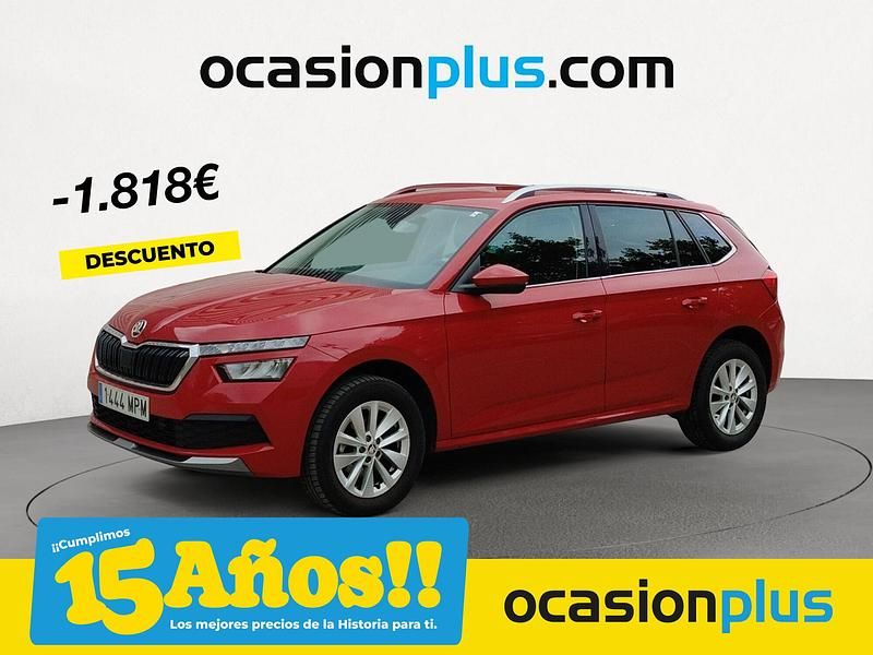 Rojo Usado 2024 Skoda Kamiq Ambition SUV | 19.100 € (Precio justo) - Imagen 1/4
