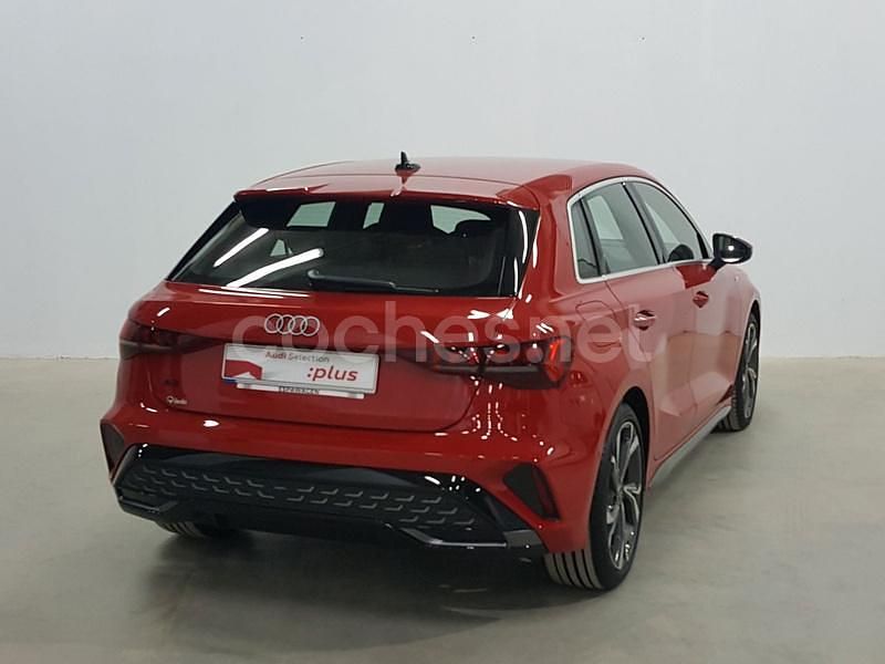 Nuevo Audi A3 S-Line 150 CV (110 kW) 2025 Rojo Berlina