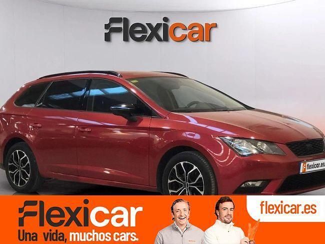 Rojo Usado 2015 Seat Leon Reference Familiar | 10.190 € (Precio justo) - Imagen 1/4