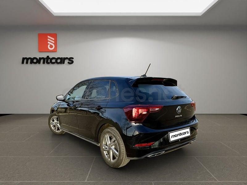 Usado VW Polo R-line 95 CV (69 kW) 2021 Negro Utilitario