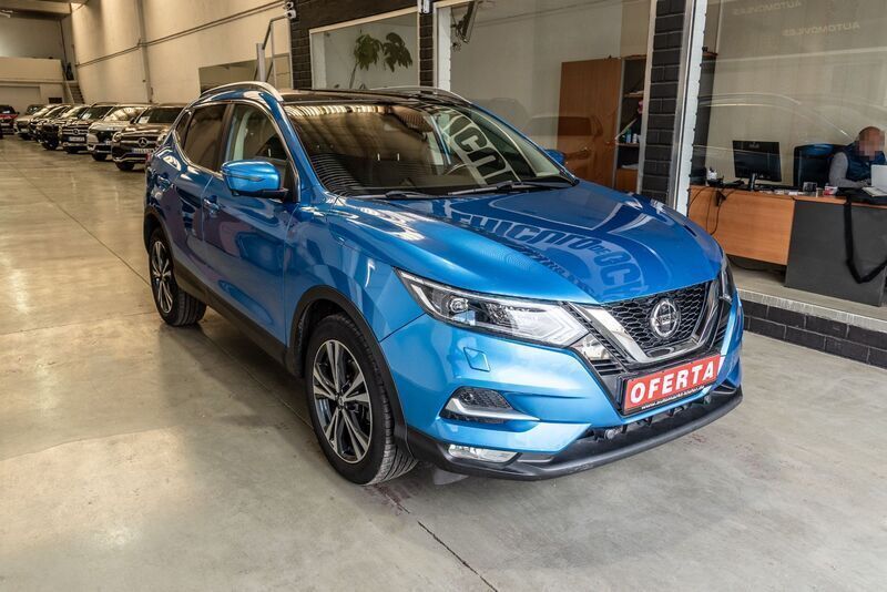 Usado Nissan Qashqai Tekna 160 CV (117 kW) 2019 Azul SUV