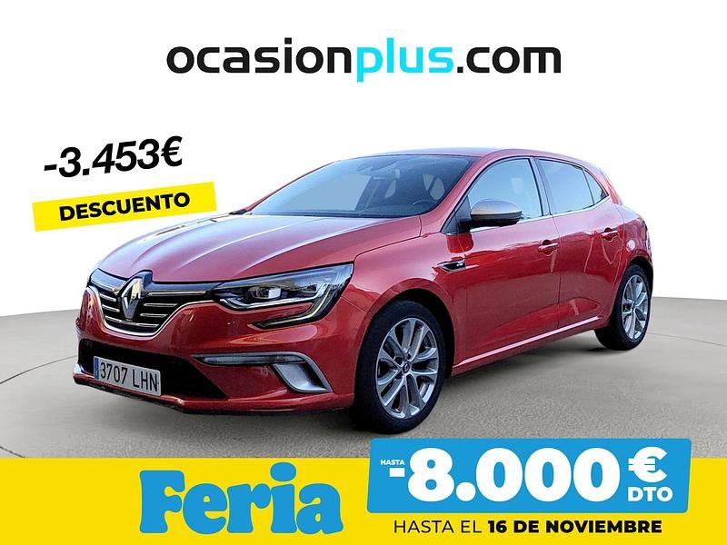 Rojo Usado 2020 Renault Mégane GT Line GT-Line Berlina | 15.990 € (Precio justo) - Imagen 1/4