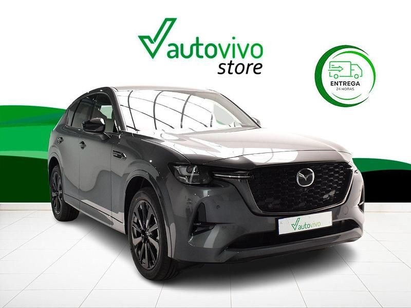 Gris Usado 2025 Mazda CX-60 Homura-Line SUV | 50.000 € (Precio justo) - Imagen 1/4