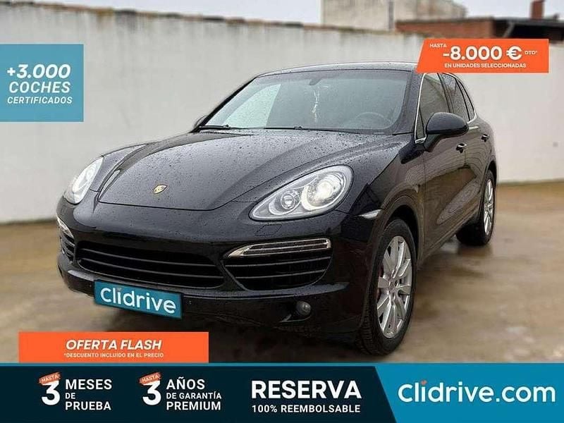 Negro Usado 2012 Porsche Cayenne SUV | 17.290 € (Precio justo) - Imagen 1/3