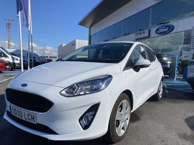 Blanco Usado 2019 Ford Fiesta Trend Utilitario | 11.990 € (Un poco caro) - Imagen 1/4