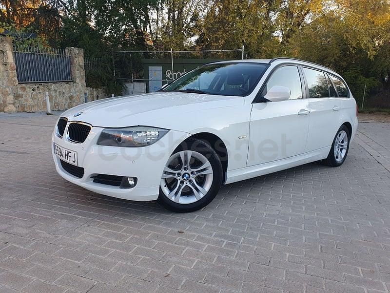 Usado BMW 320 Efficient Dynamics 163 CV (119 kW) 2012 Blanco Familiar