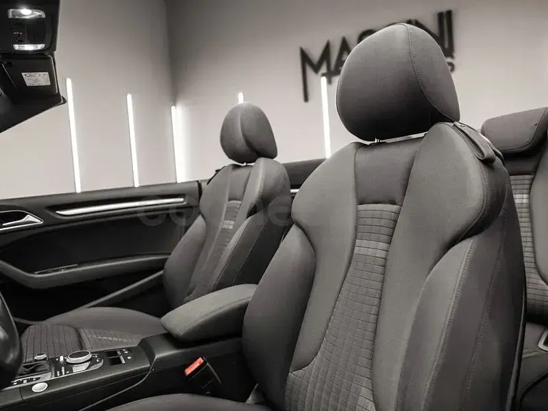 Usado Audi A3 Cabriolet S-Line 150 CV (110 kW) 2019 Negro Descapotable