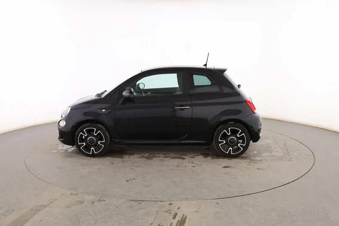 Usado Fiat 500 S 70 CV (51 kW) 2018 Negro Berlina