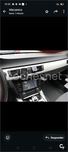 Usado BMW 318 143 CV (105 kW) 2009 Gris / plata Berlina